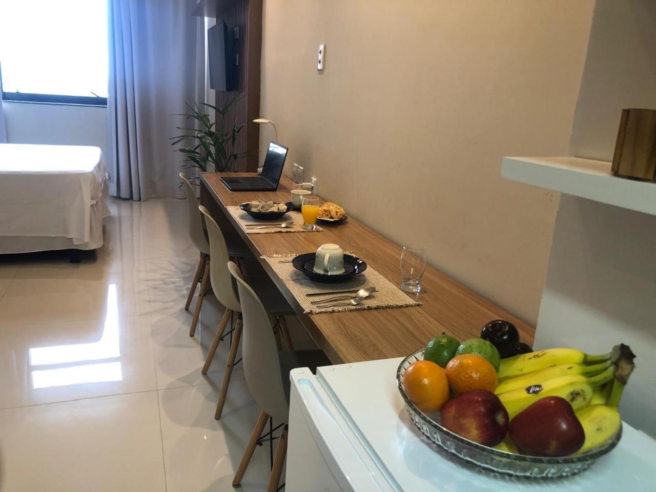 Oito Zero Um - Flat Sol Victoria Marina Apartment ซัลวาดอร์ ภายนอก รูปภาพ