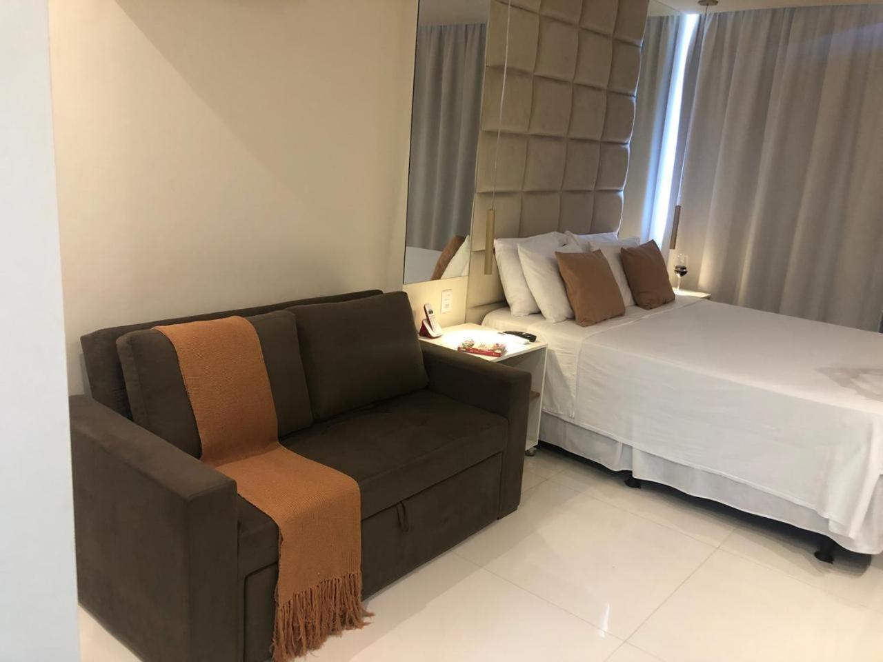 Oito Zero Um - Flat Sol Victoria Marina Apartment ซัลวาดอร์ ภายนอก รูปภาพ