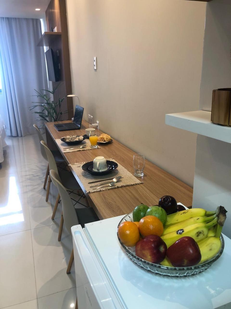 Oito Zero Um - Flat Sol Victoria Marina Apartment ซัลวาดอร์ ภายนอก รูปภาพ